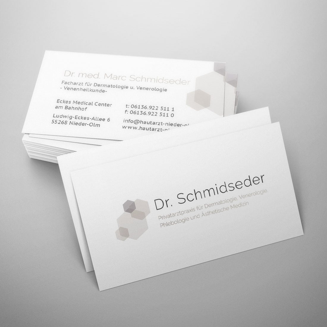 Visitenkarten Dr. Schmidseder